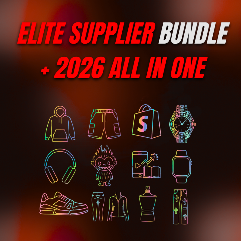 ELITE SUPPLIER BUNDLE + 2026 ALL IN ONE