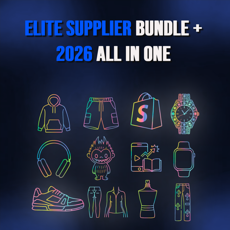 ELITE SUPPLIER BUNDLE + 2026 ALL IN ONE